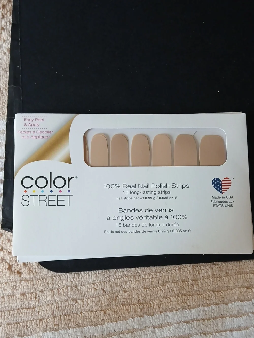 Color Street 100% Real Nail Polish Strips - Set Of 4 New Sealed